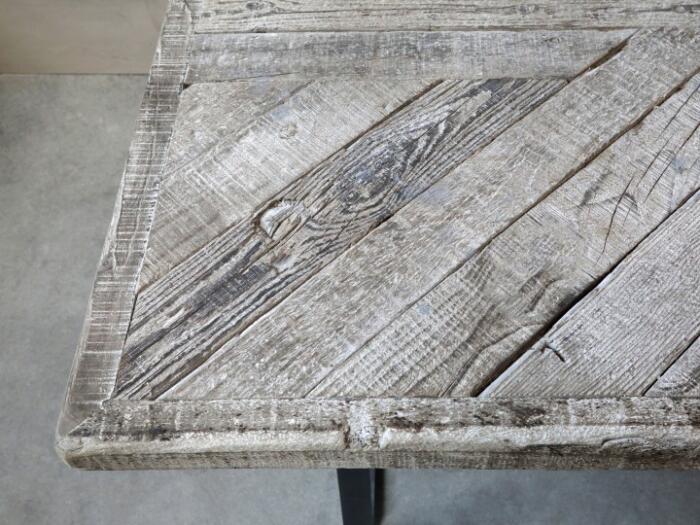 Spisebord m. træplade – Chic Antique