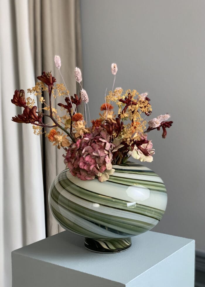 Twirl vase grøn – Eden Outcast