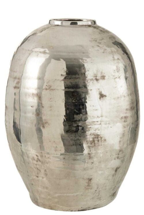 Sølv Metal vase H57