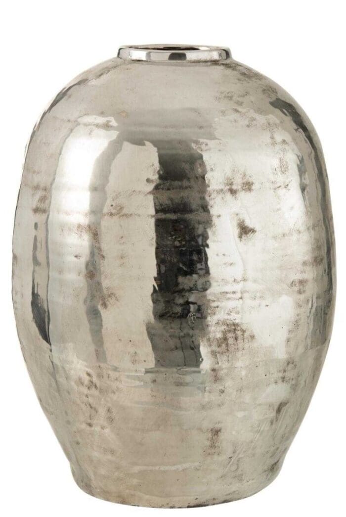Sølv Metal vase H57