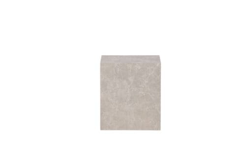 Sofabord i marmor look beige 45*40 – York high