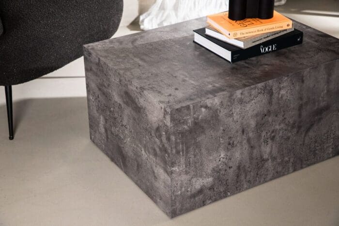 Sofabord i marmor look grå 60*80 – York high