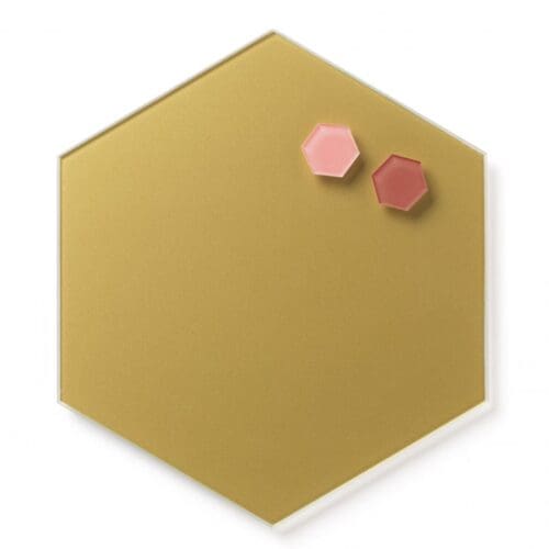 Super stærk magnet Hexagon guld