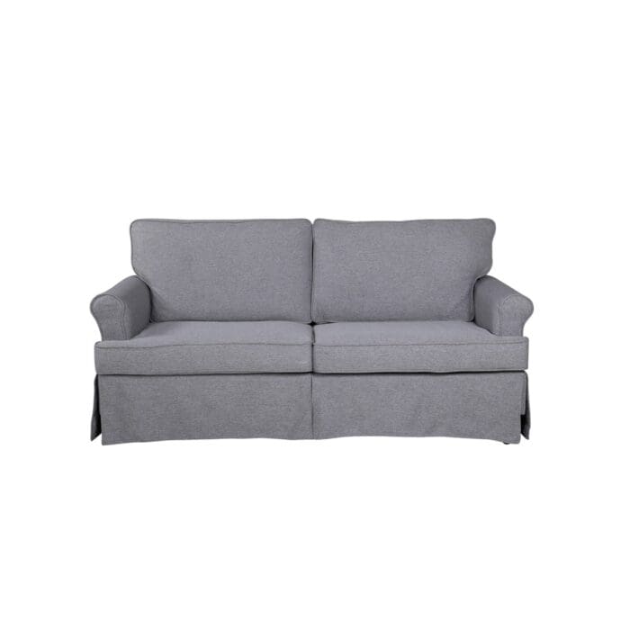 Anton 2 personerne grå sofa