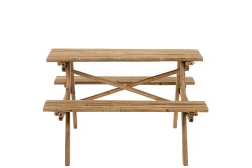 Bambus bord/bænke sæt