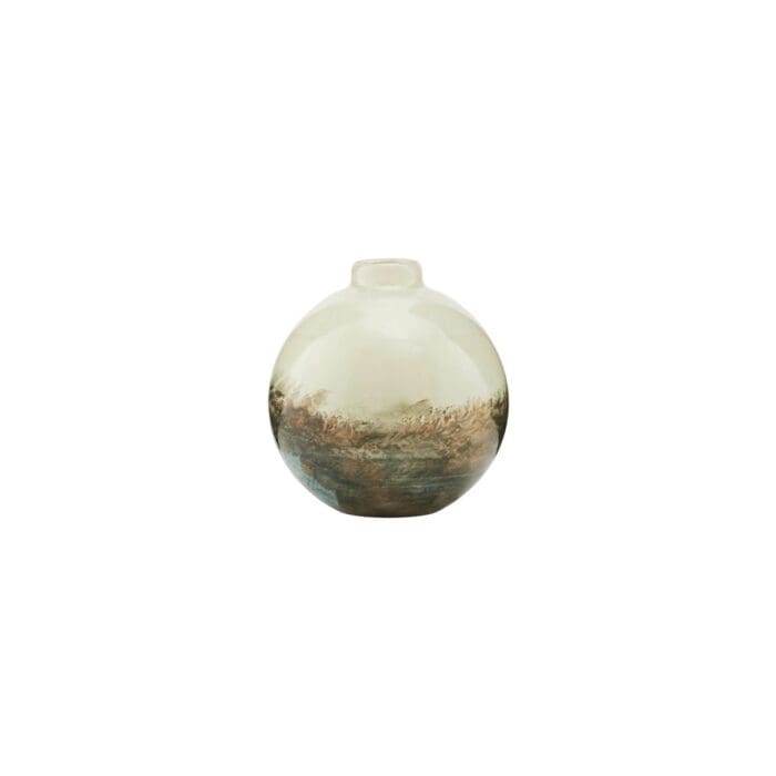Vase Beige Metallic small