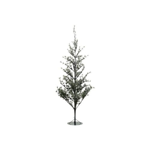 Stort kunstigt juletræ med LED lys H180 2. sortering