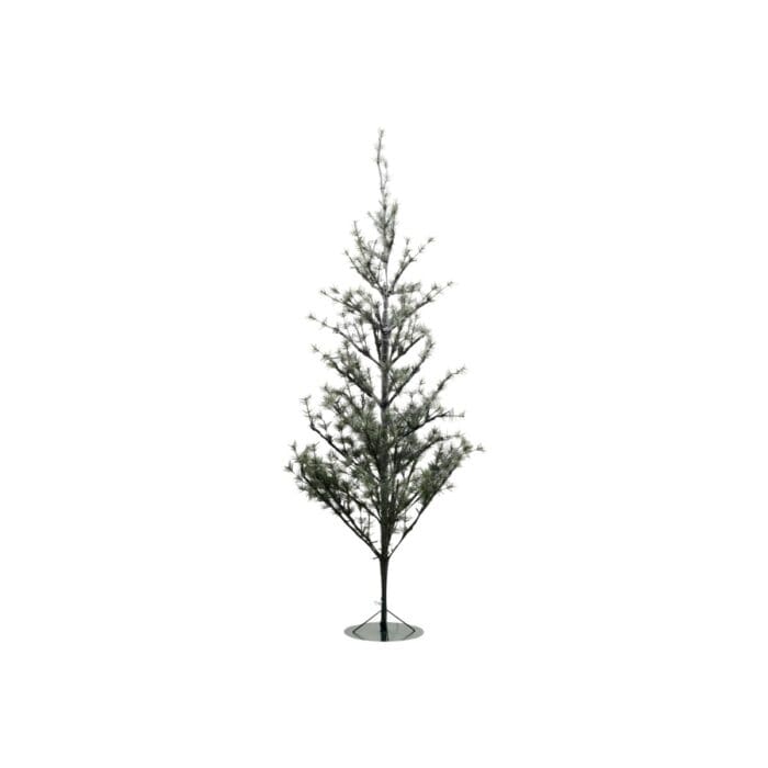 Stort kunstigt juletræ med LED lys H180