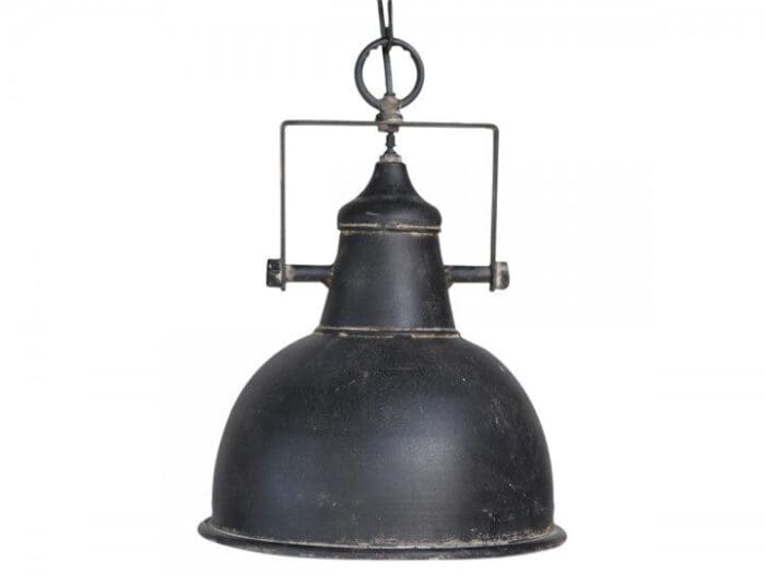 Factory lampe Antique sort large – Chic Antique