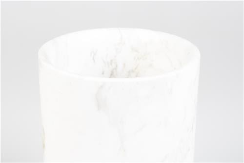 Hvid marmor vase – Zuiver