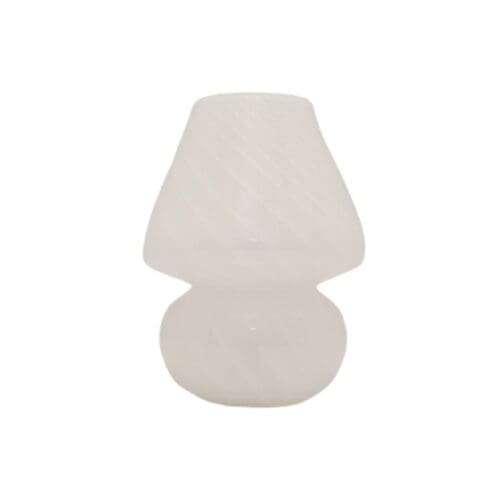 Swirl Mushroom lampe Hvid H19