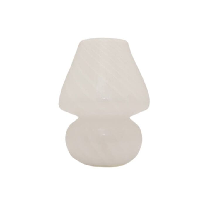 Swirl Mushroom lampe Hvid H19