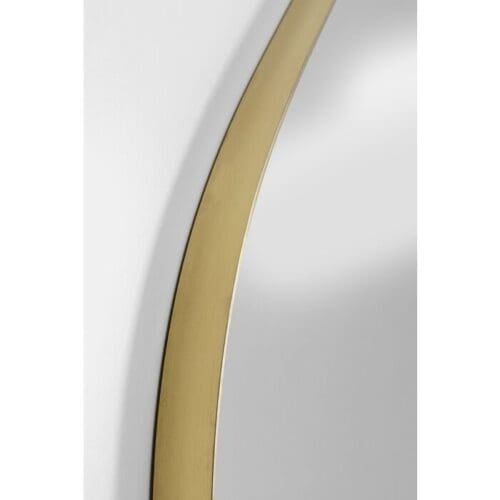 Messing spejl shaped 120×110