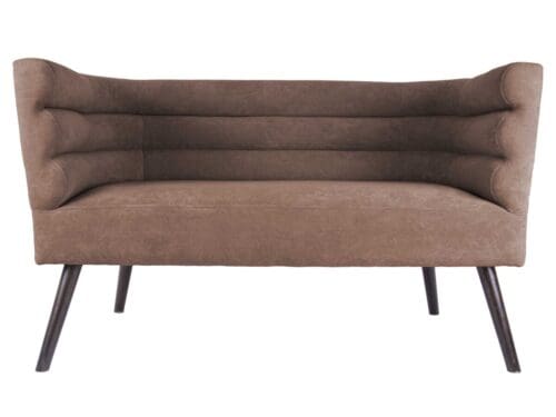 Brun velour sofa Explicit