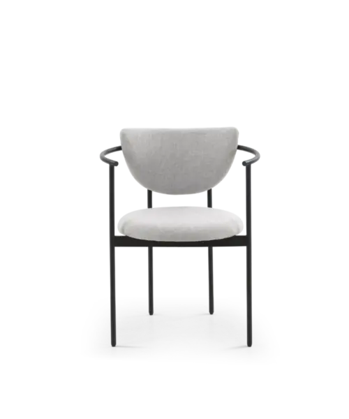 Lunar spisebordsstol – lys grå