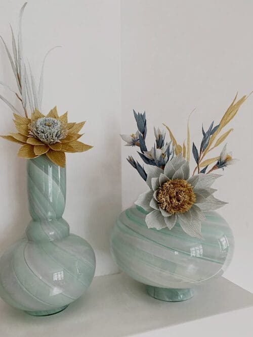 Twirl Vase Large Mint – Eden Outcast