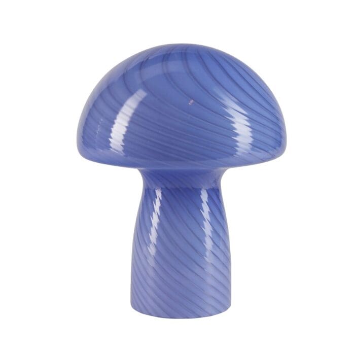 Blå Mushroom lampe H23