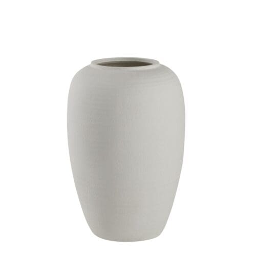 Hvid deko vase H55 – Lene Bjerre