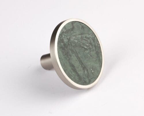 Knop/Krog – Grøn marmor – Stor