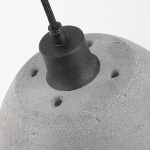 Hængende lampe beton malaga, m
