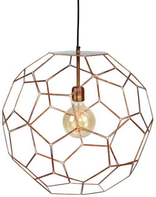 Hængende lampe Jern Wire Marrakesh Copper, L