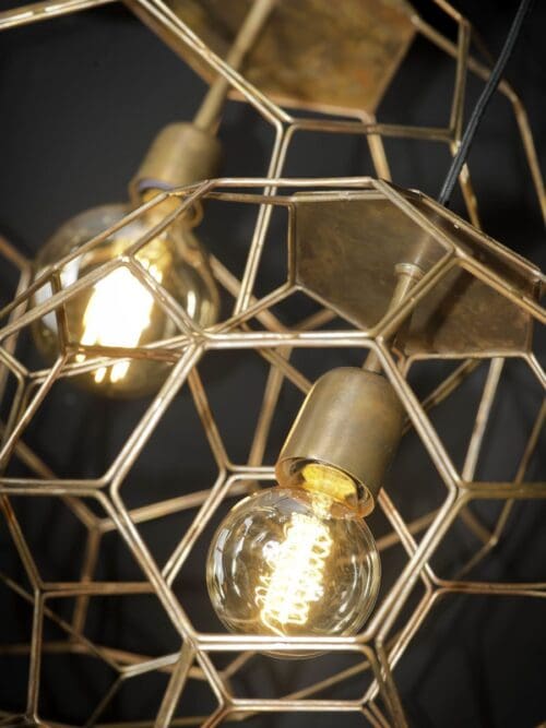 Hængende lampe Jern Wire Marrakesh Copper, L