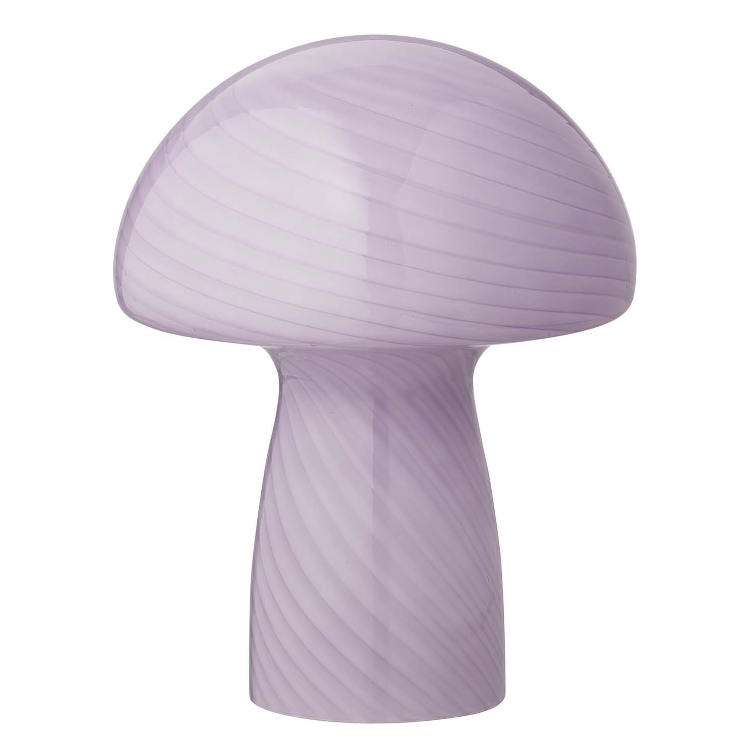 Lavendel Mushroom lampe H23