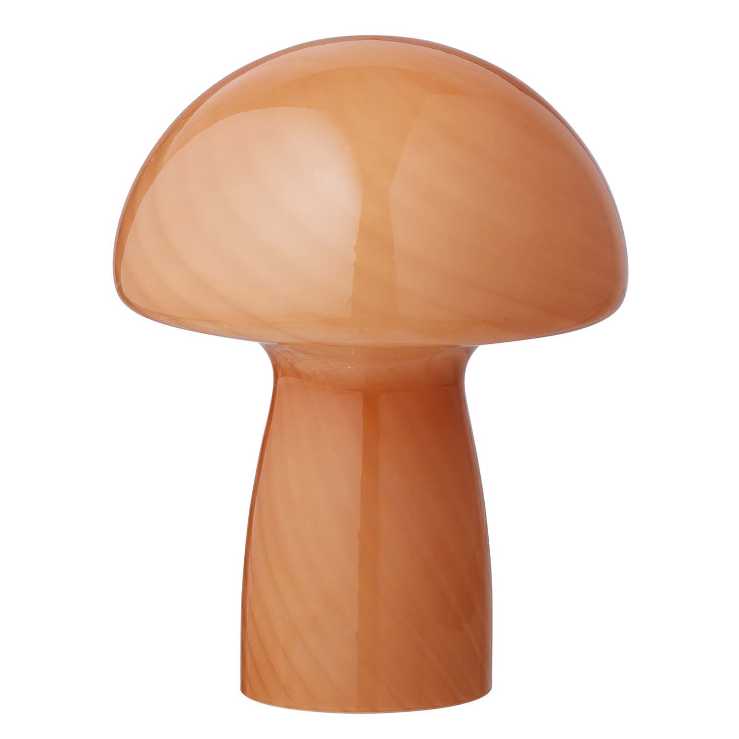 Orange Mushroom lampe H23