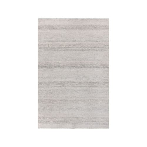 Adoni håndvævet gulvtæppe råhvid/lysegrå 160×230