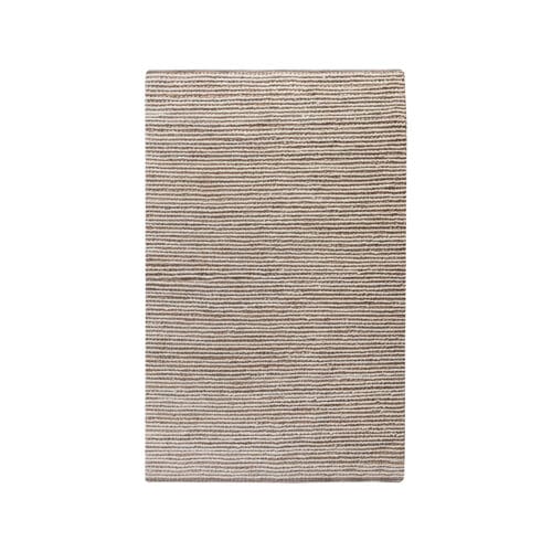 Avadi håndævet gulvtæppe natur/råhvid 160×230