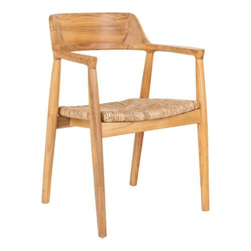 Spisebordsstol i sungai træ – Sæt af 2 stk.