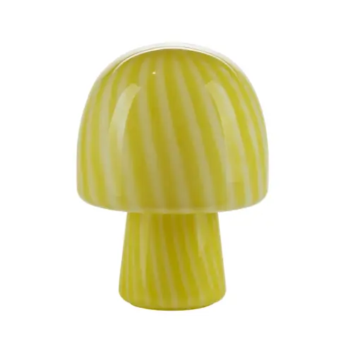 Funghi gul bordlampe H27