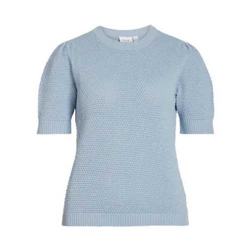 Vichassa pullover t-shirt – Ashley blue